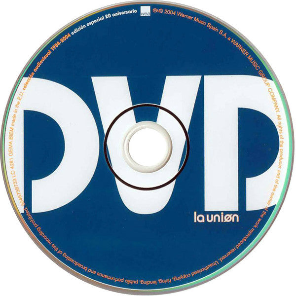 La Unión : Colección Audiovisual 1984 - 2004 (DVD-V, Comp + 2xCD, Comp + Comp, S/Edition, 20t)