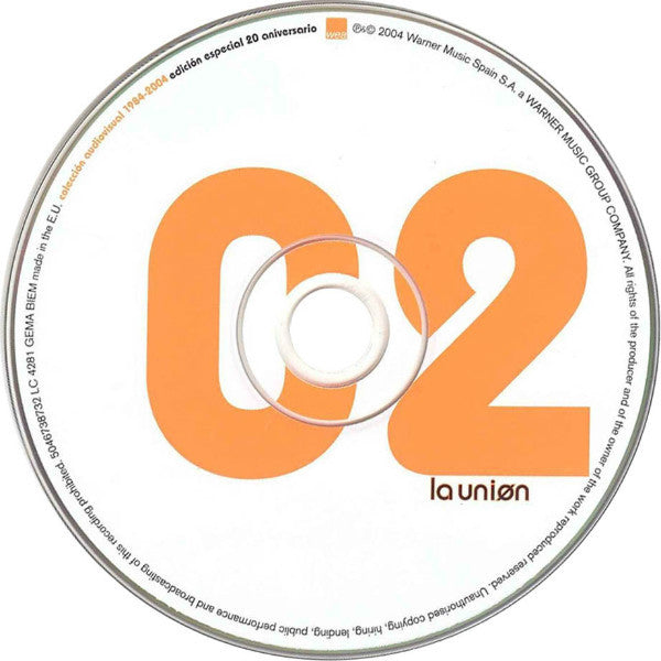 La Unión : Colección Audiovisual 1984 - 2004 (DVD-V, Comp + 2xCD, Comp + Comp, S/Edition, 20t)