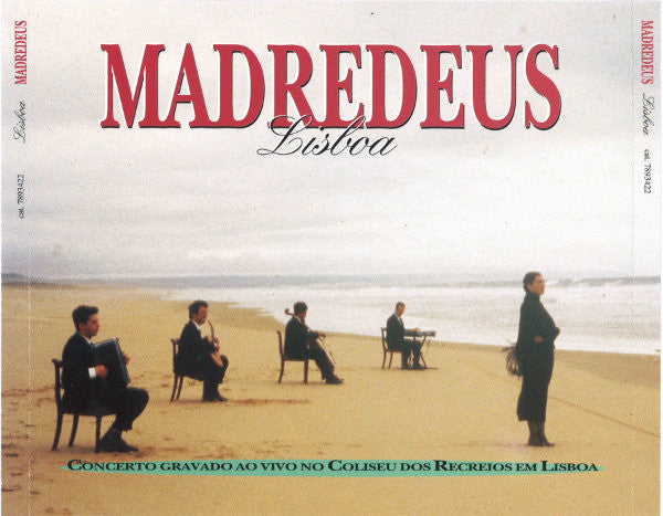 Madredeus : Lisboa (Concerto Gravado Ao Vivo No Coliseu Dos Recreios Em Lisboa) (2xCD, Album)