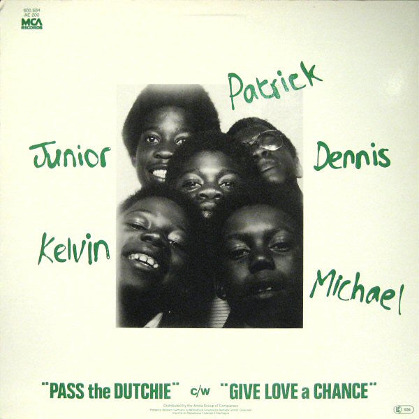 Musical Youth : Pass The Dutchie (Special 12" Club Version) (12")