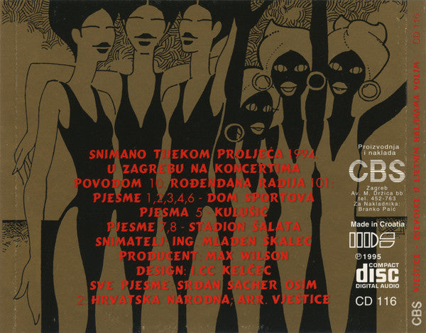 Vještice : Djevojke U Ljetnim Haljinama Volim - Live (CD, Album)