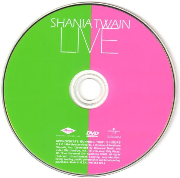 Shania Twain : Live (DVD-V)