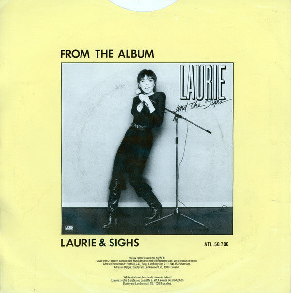Laurie And The Sighs : Never Go Back (7", Single)