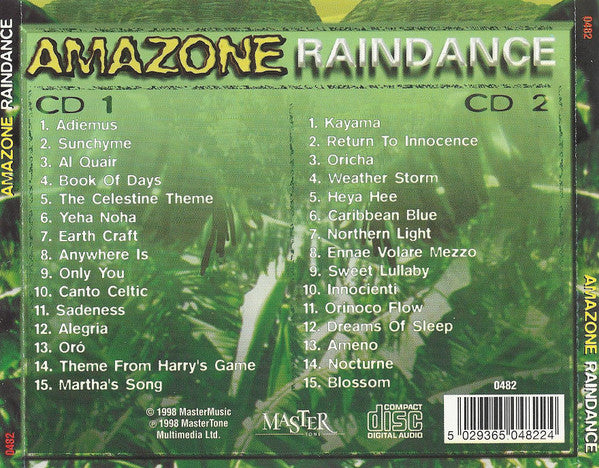 Unknown Artist : Amazone Raindance - The Ultimate Ambient Dance Hits (2xCD, Album)