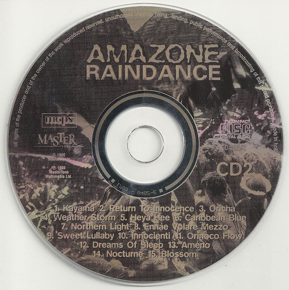 Unknown Artist : Amazone Raindance - The Ultimate Ambient Dance Hits (2xCD, Album)