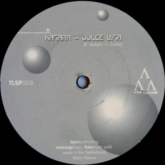 Katana / Mark Norman : Dulce Vita / Tell Me (12")