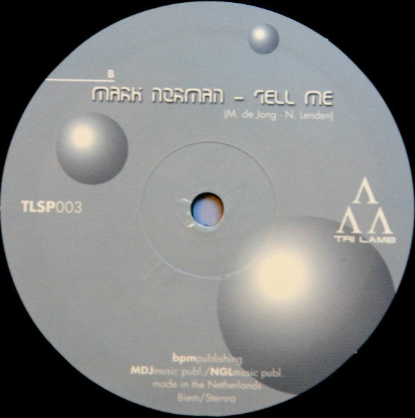 Katana / Mark Norman : Dulce Vita / Tell Me (12")