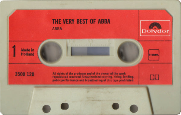 ABBA : The Very Best Of ABBA (ABBA's Greatest Hits) (Cass, Comp)