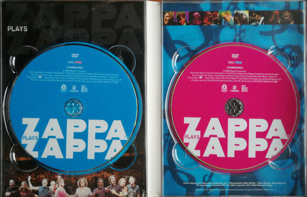 Zappa Plays Zappa : Zappa Plays Zappa (2xDVD-V, PAL)