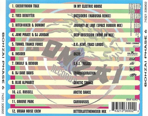Various : Bonzai Phase 6 (CD, Comp)