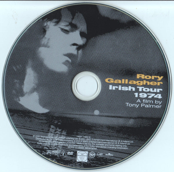 Rory Gallagher : Irish Tour 1974 (DVD-V, Multichannel)