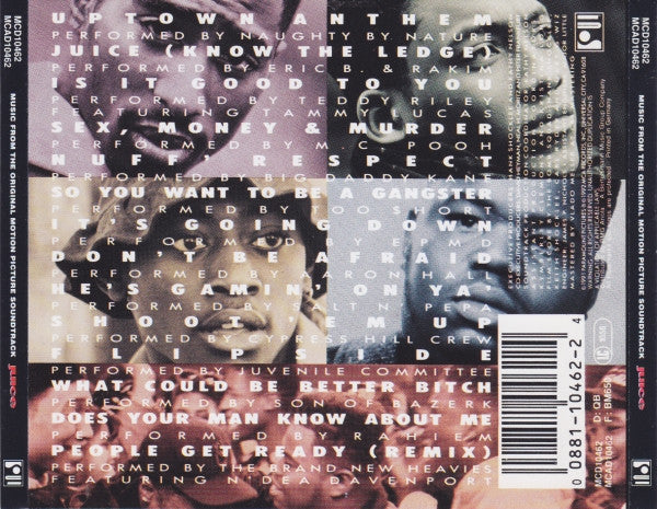 Various : Juice (Original Motion Picture Soundtrack) (CD, Comp)