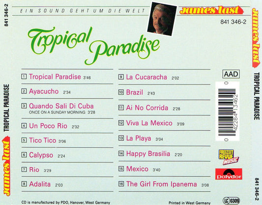 James Last : Tropical Paradise (CD, Comp)