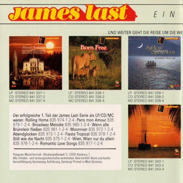James Last : Tropical Paradise (CD, Comp)