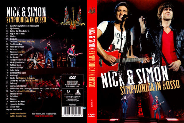 Nick & Simon : Symphonica In Rosso (DVD-V, PAL)