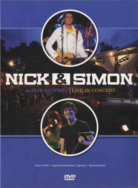 Nick & Simon : Altijd Dichtbij | Live In Concert (DVD, PAL, Rec)