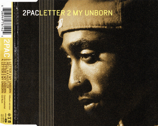 2Pac : Letter 2 My Unborn (CD, Maxi, Enh)