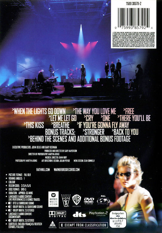 Faith Hill : When The Lights Go Down (DVD-V, PAL)