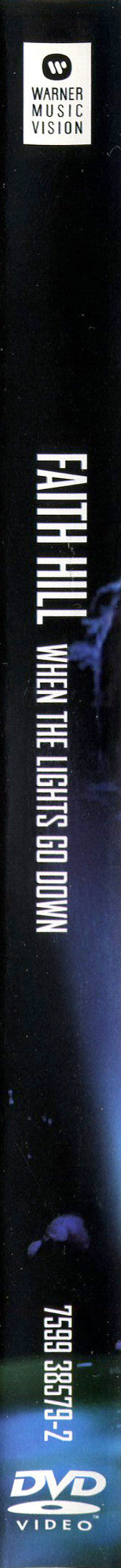 Faith Hill : When The Lights Go Down (DVD-V, PAL)