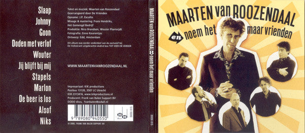 Maarten Van Roozendaal En Noem Het Maar Vrienden : Maarten Van Roozendaal En Noem Het Maar Vrienden (CD, Album)