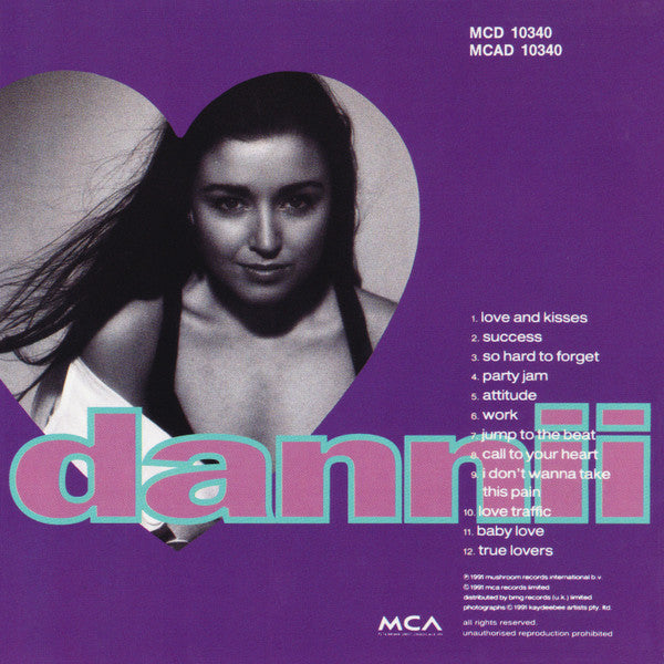 Dannii Minogue : Love And Kisses (CD, Album)