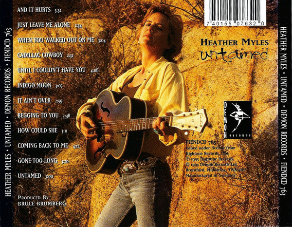 Heather Myles : Untamed (CD, Album)