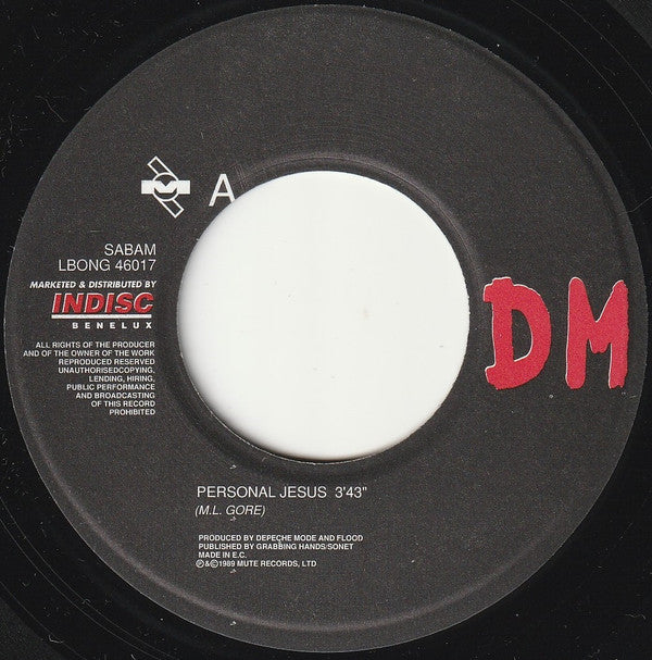 Depeche Mode : Personal Jesus (7", Single)