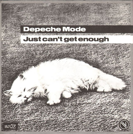 Depeche Mode : Just Can't Get Enough (7", Single, Pap)