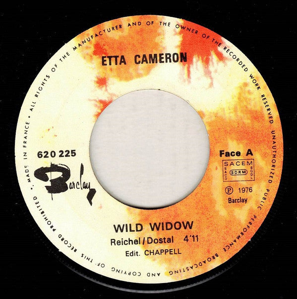 Etta Cameron : Wild Widow (7", Single)
