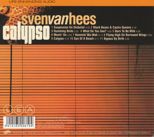 Sven Van Hees : Calypso (CD, Album, Dig)