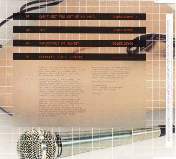 Kylie Minogue : Can't Get You Out Of My Head (CD, Single, Enh, CD1)