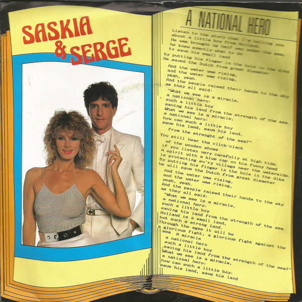 Saskia & Serge : A National Hero  (7", Single)