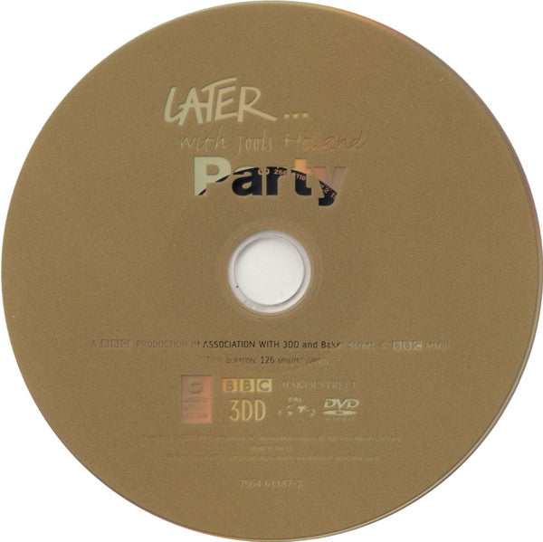 Various : Later... With Jools Holland - Party (DVD, PAL)