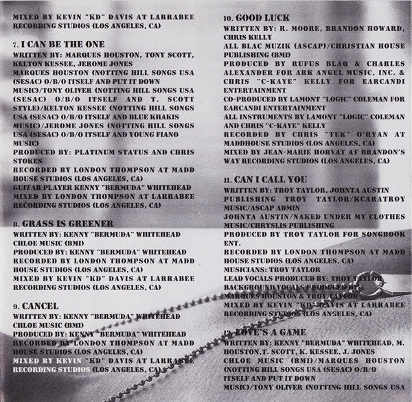 Marques Houston : MH (CD, Album)