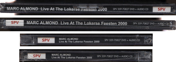 Marc Almond : Live At The Lokerse Feesten 2000  (DVD-V, RE, Jew + CD)