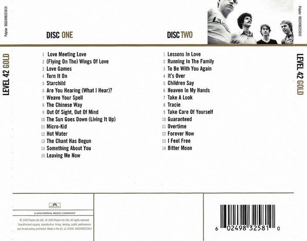 Level 42 : Gold (2xCD, Comp)