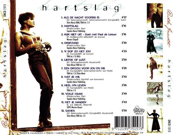Ruth Jacott : Hartslag (CD, Album)
