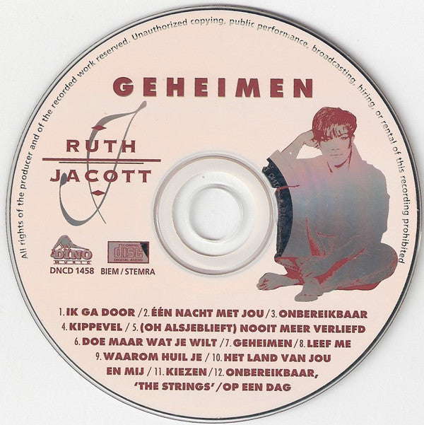 Ruth Jacott : Geheimen (CD, Album)