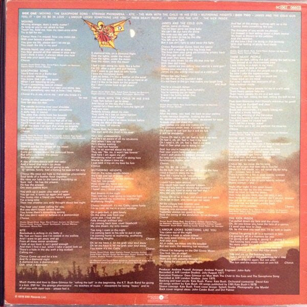 Kate Bush : The Kick Inside (LP, Album)
