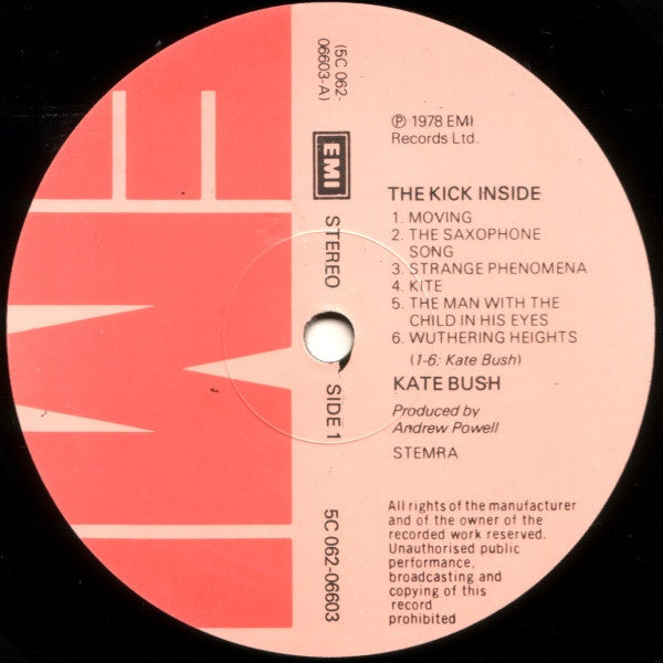 Kate Bush : The Kick Inside (LP, Album)