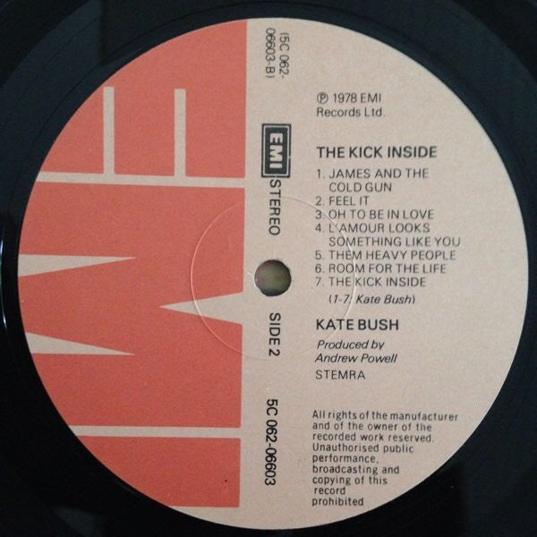 Kate Bush : The Kick Inside (LP, Album)