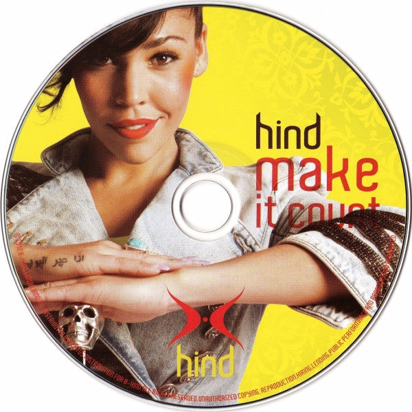 Hind : Make It Count (CD, Single)