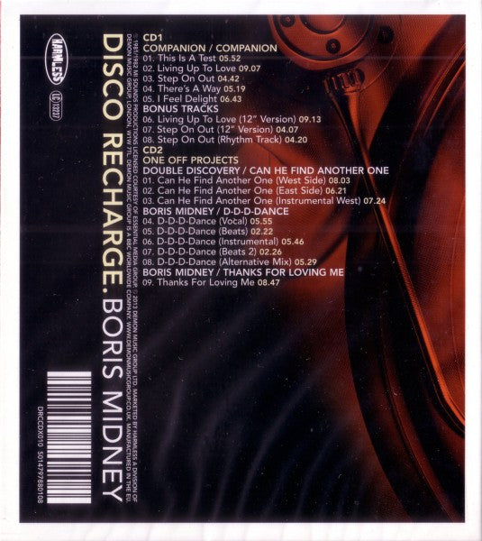 Companion (2) / Double Discovery / Boris Midney : Companion / Double Discovery / One Off Projects (CD, Album, RE, S/Edition + CD, Comp)