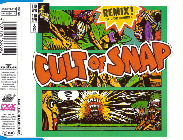 Snap! : Cult Of Snap (Remix) (CD, Maxi, Ver)