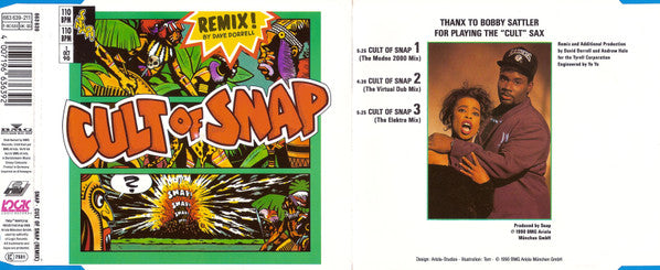 Snap! : Cult Of Snap (Remix) (CD, Maxi, Ver)