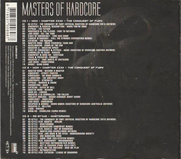 Various : Masters Of Hardcore Chapter XXXV - The Conquest Of Fury (2xCD, Comp + CD, Album)