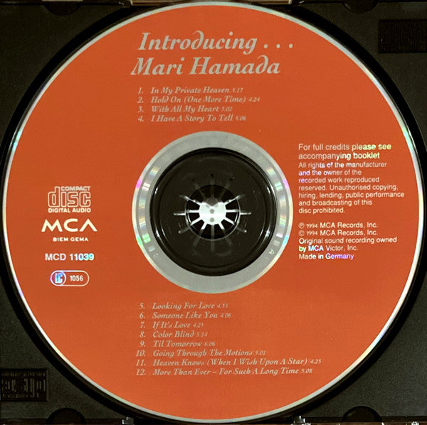 Mari Hamada (2) : Introducing... (CD, Album, Comp)