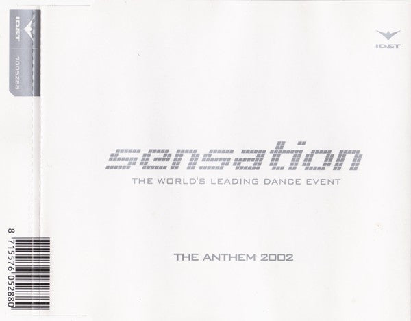 Sensation (2) : The Anthem 2002 (CD, Maxi)