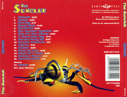 The Sunclub : Splash (CD, Album, Enh)