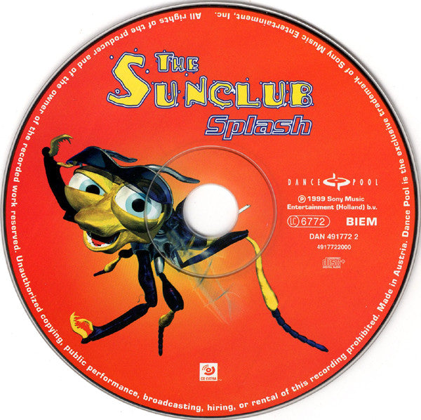 The Sunclub : Splash (CD, Album, Enh)
